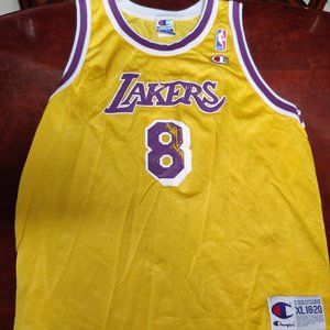 Kobe Bryant Vintage Champion Lakers Jersey